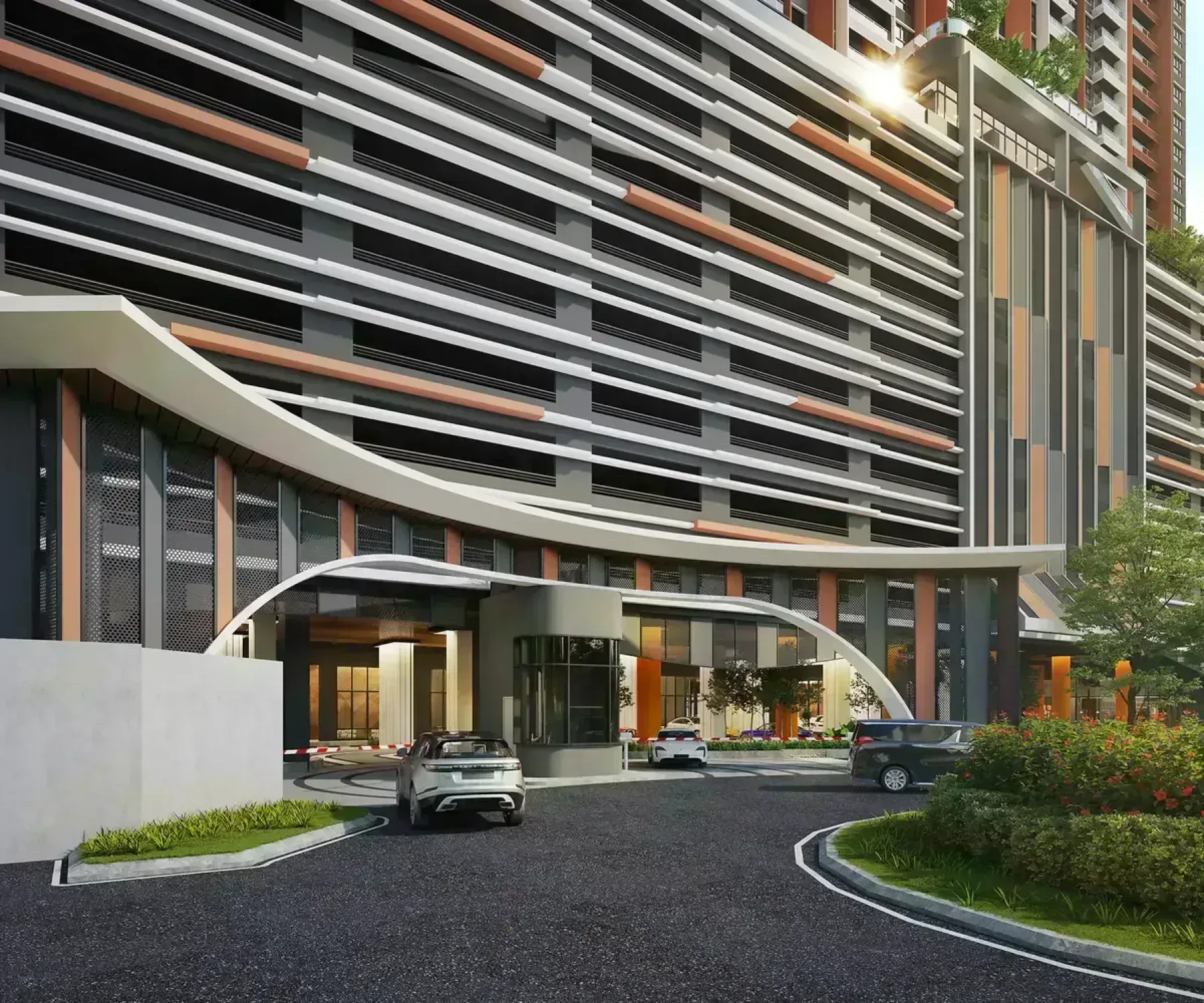Laverra Residences guardhouse