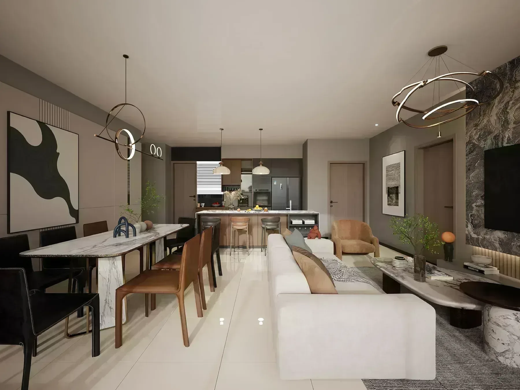 Laverra Residences living room